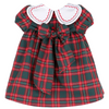 Sophie & Lucas: Holiday Plaid Petal Dress