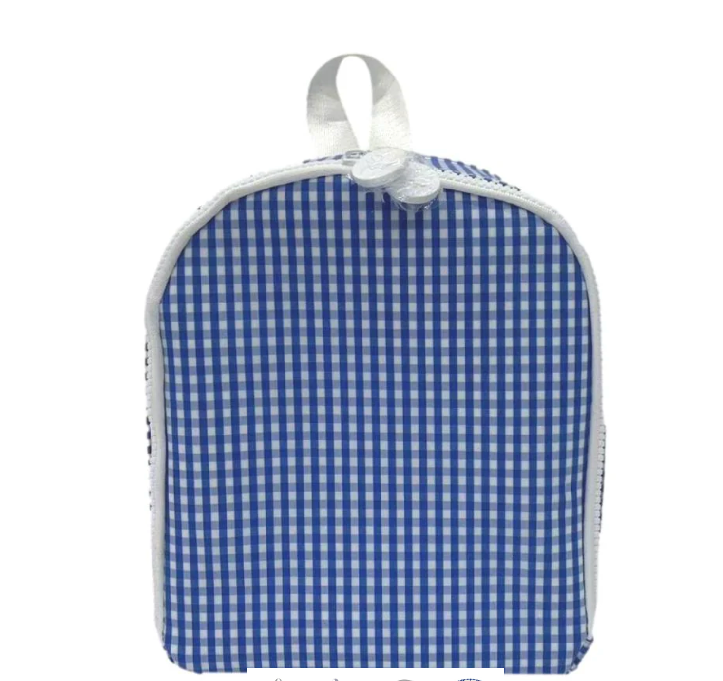 TRVL: BRING IT LUNCH BAG - GINGHAM ROYAL