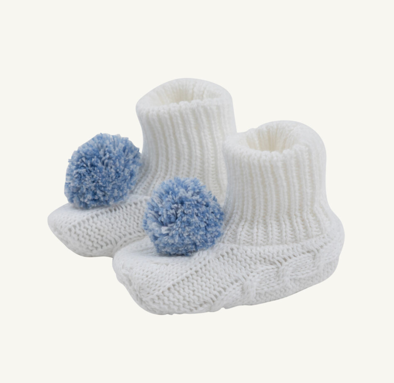 TBBC: Bryer Bootie - Worth Ave White/Buckhead Blue and Barbados Blue