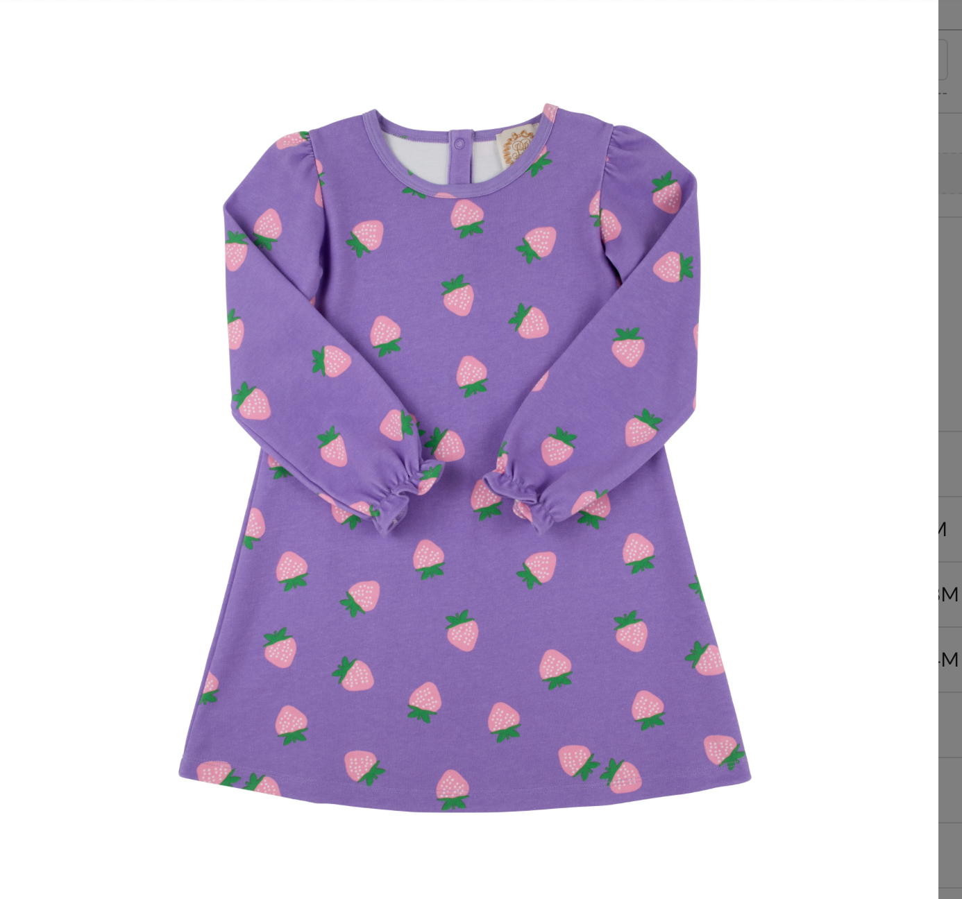 TBBC: Sadie Sweatshirt dress-no Collar - Sanibel Strawberry (Palisades Purple)