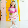 Sweet Wink: Kindergarten Sequin Patch Short Sleeve