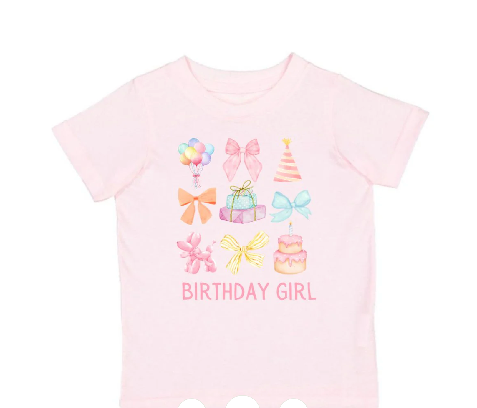 Sweet Wink: Birthday Girl Cutie Short Sleeve T-Shirt Ballet