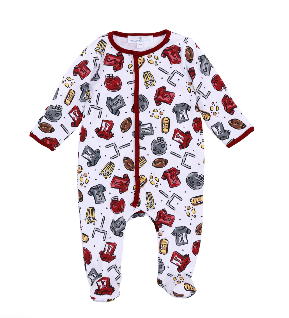 Magnolia Baby:  Future Draft Picks Zipper Footie