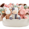 Mud Pie:  Farm Plush Rattle Pals