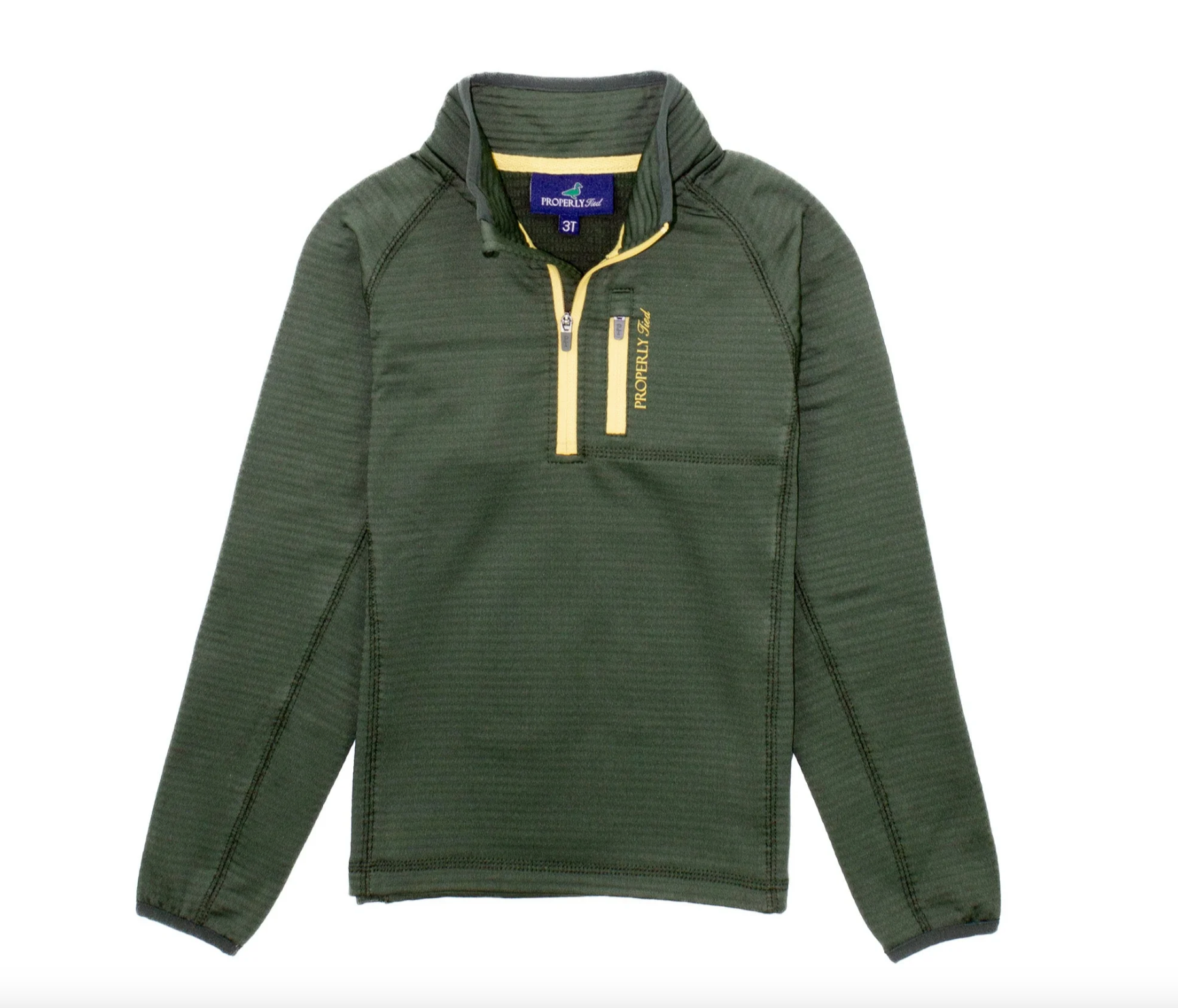 Properly Tied: Fairhope Pullover- Forest