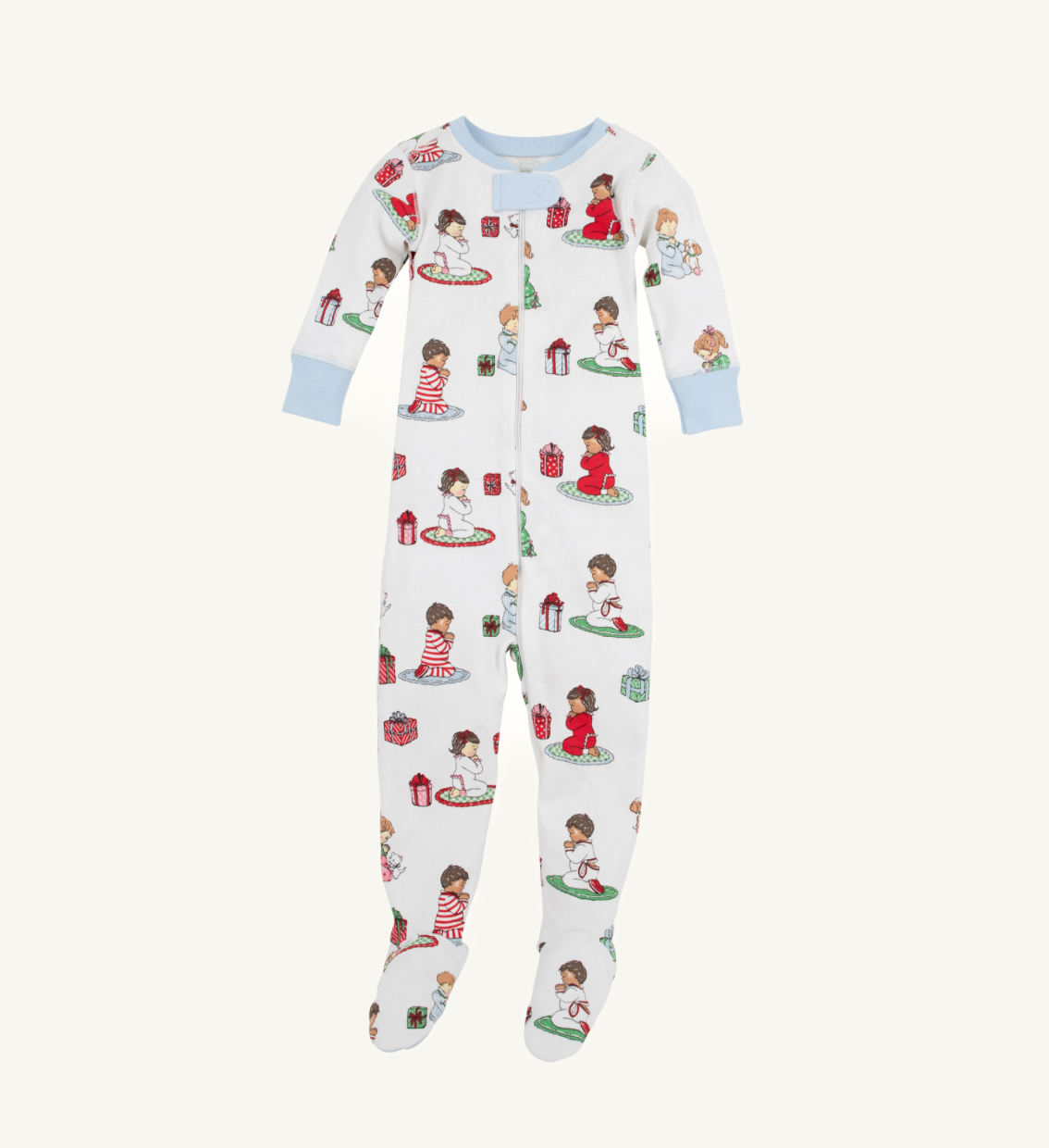 TBBC: Knox`s Night Night Footed - Holiday Patience and Prayers/Buckhead Blue