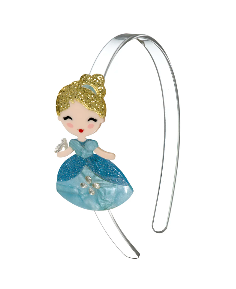 Lilies & Roses: Cute Doll Blue Dress Headband