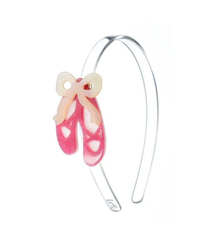 Lilies & Roses: Ballet Slipper Vintage Pink Headband