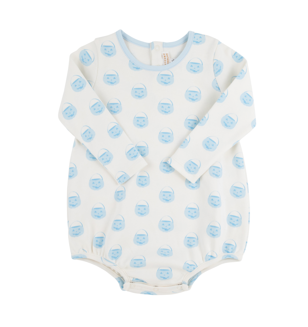 TBBC: Long Sleeve Patton Play Bubble -Vintage-Prep Pumpkin Pails (Buckhead Blue)/Buckhead Blue