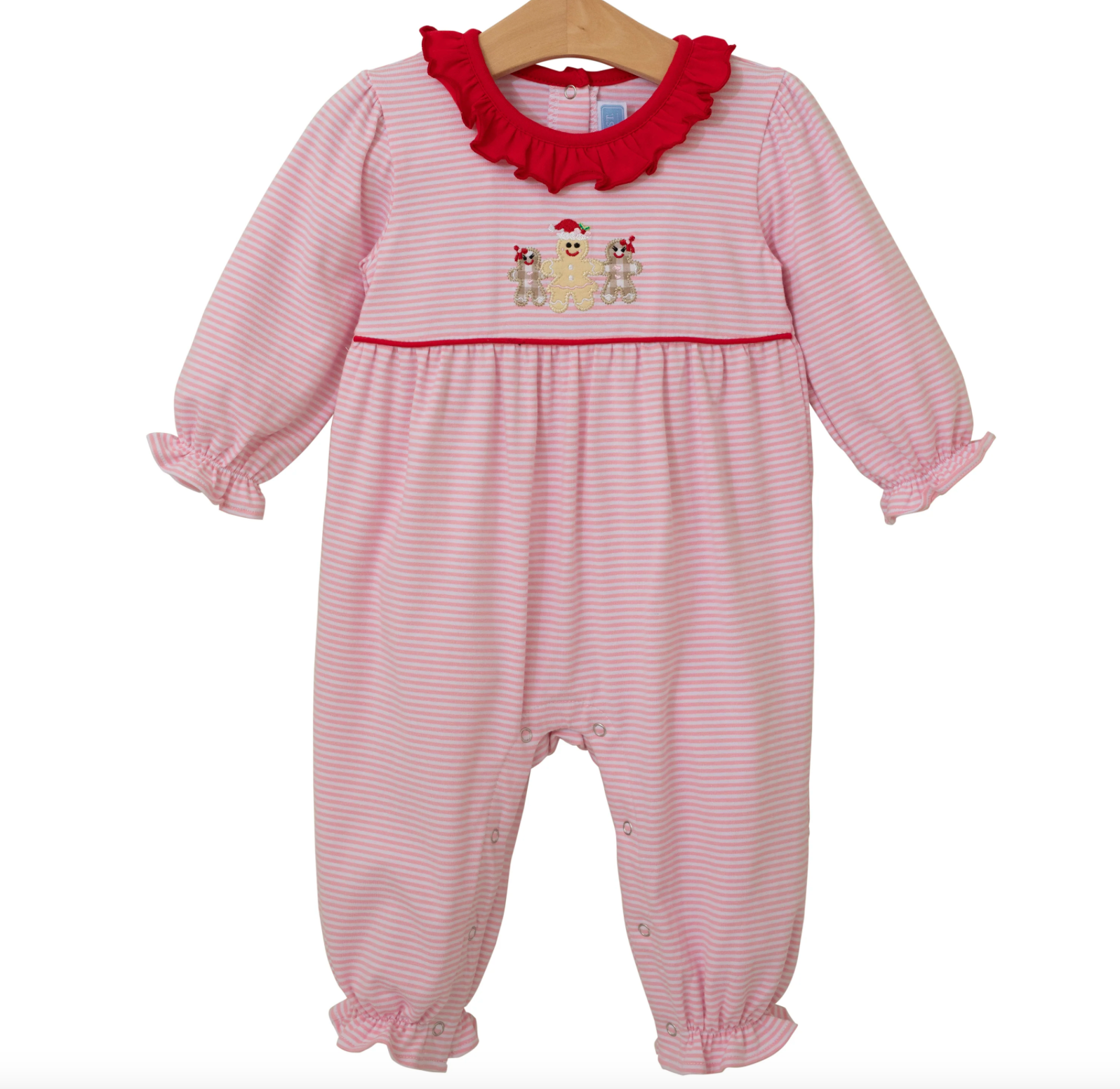 Trotter Street : Gingerbread Ruffle Romper