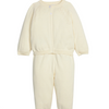Little English: Pointelle Knit Set - Cream