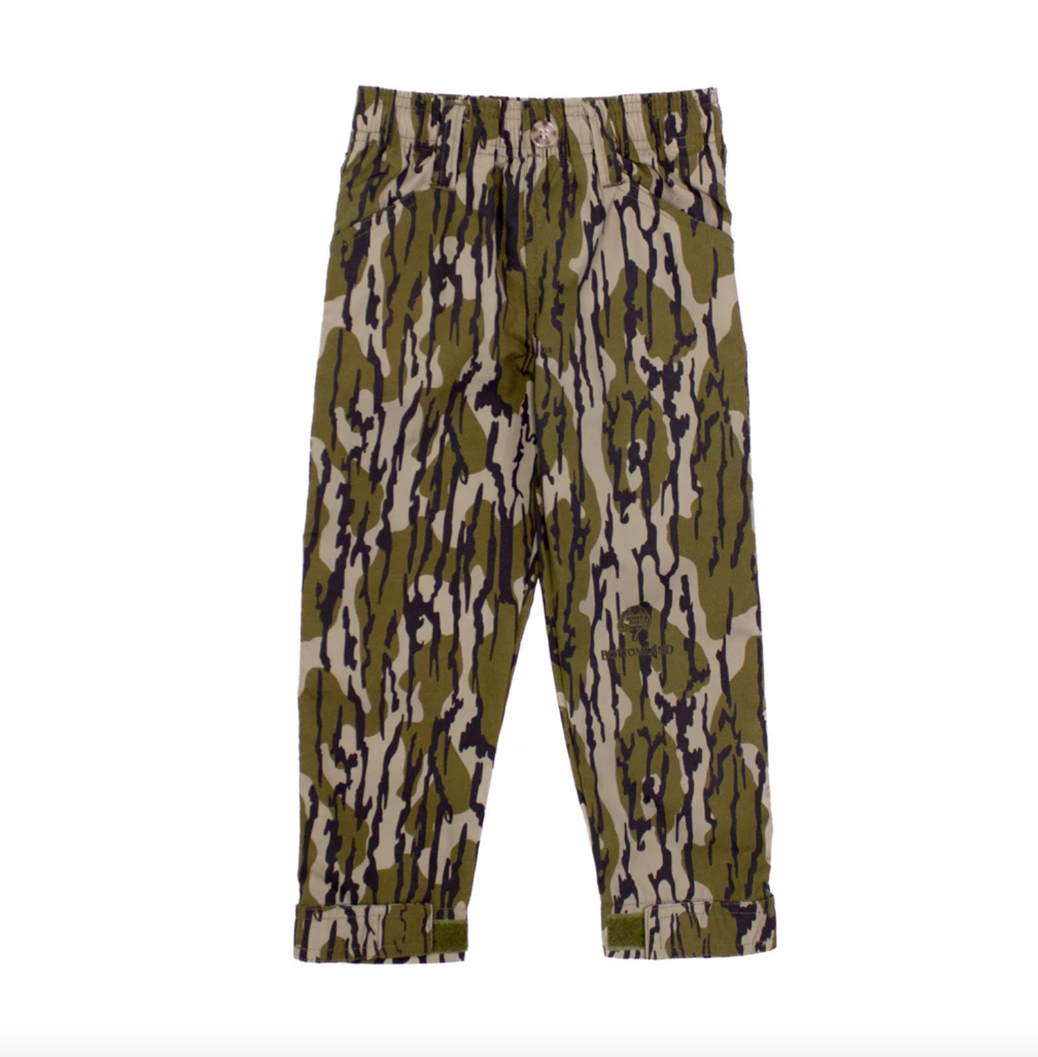 Properly Tied Boys Mallard Long Pants - Tan Vintage Camo