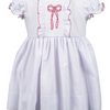 Proper Peony: Angelica White Dress