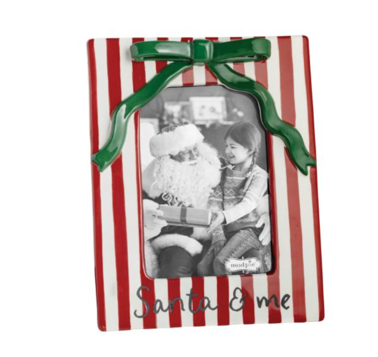 Mud Pie: Santa & Me Picture Frame