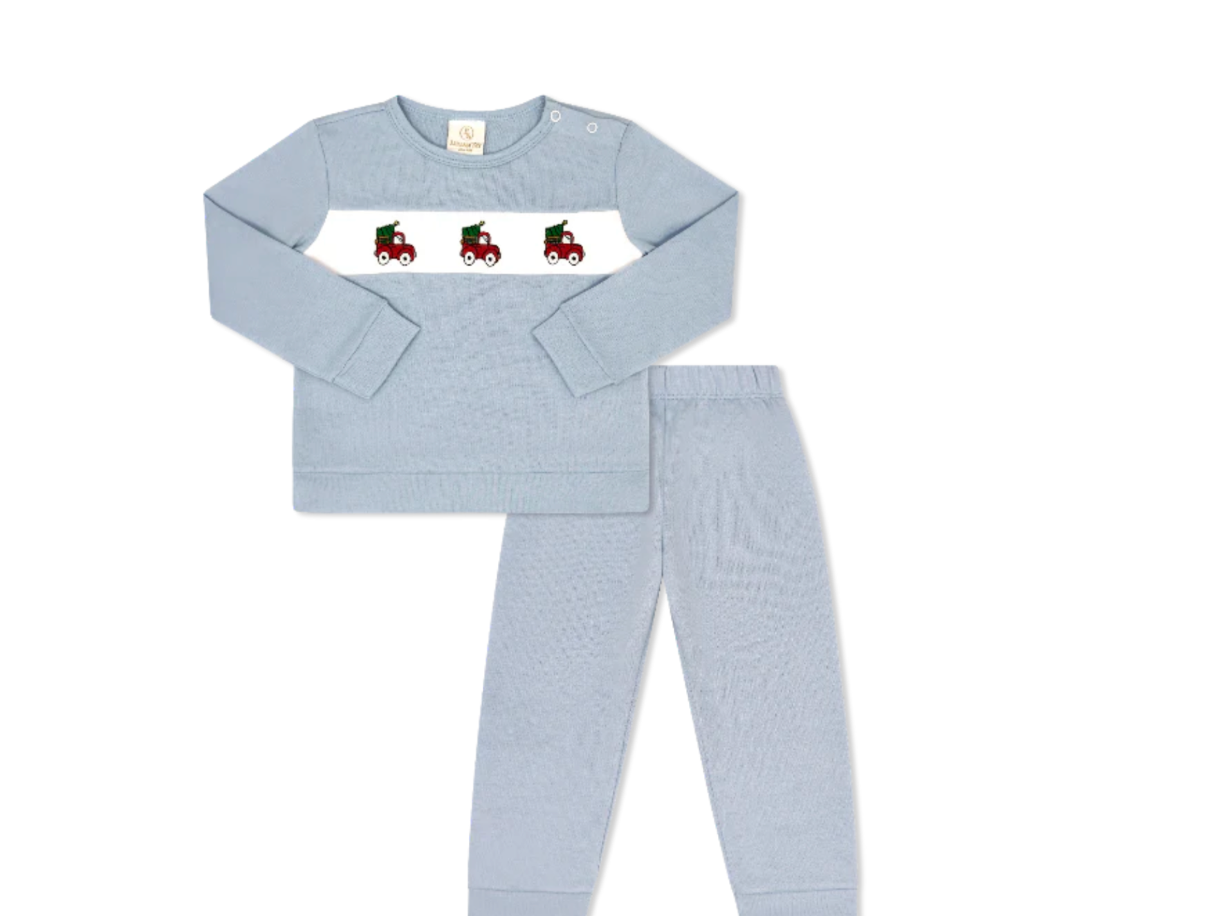 Lullaby Set: Bayou Play Set Boardwalk Blue Knit, Christmas Truck