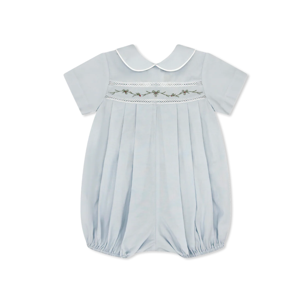Lullaby Set: Graham Bubble Boston Blue Batiste, Holly