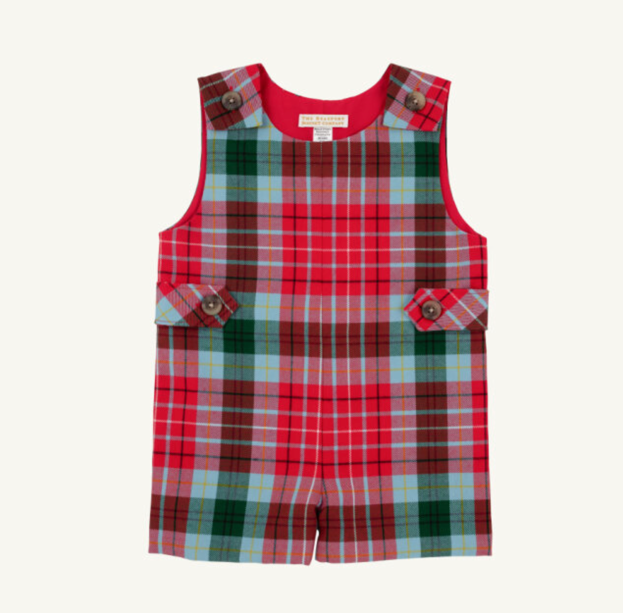 TBBC: Jack Keene Jon Jon - Wilson Pier Plaid/Richmond Red