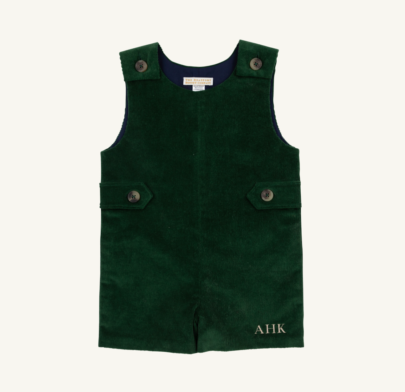 TBBC: Jack Keene Jon Jon - Corduroy - Grier Green/Nantucket Navy