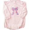 Ruth & Ralph: Bow Floral Applique Bubble