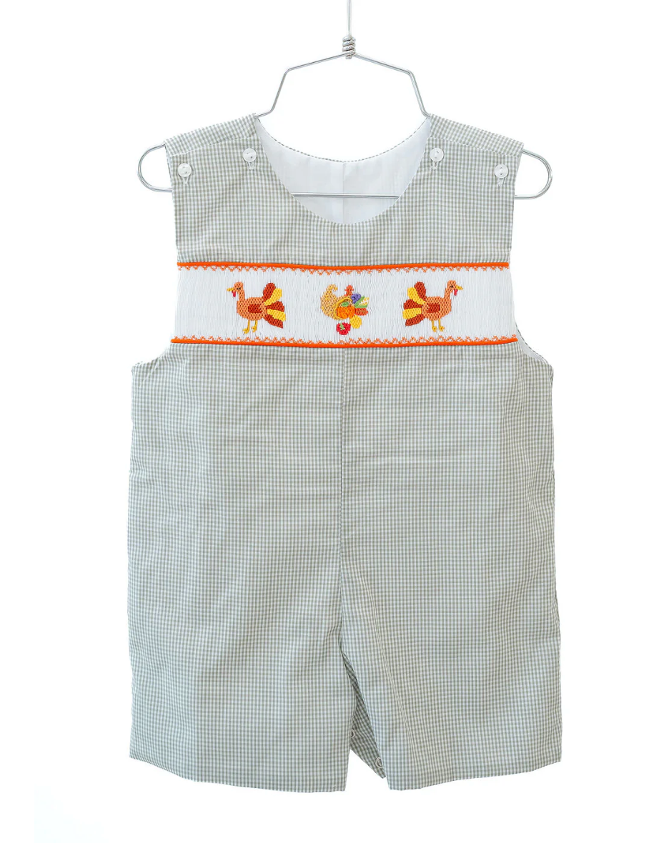 Ruth & Ralph: Thanksgiving Smocked Benjamin Jon jon