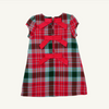 TBBC: Betts Bow Dress - Wilson Pier Plaid/Richmond Red