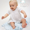 Paty: Knit Receiving Swaddle Blanket with Bow