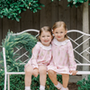 Proper Peony: Pink Tinsel Long Sleeve Dress