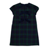TBBC: Betts Bow Dress - Twill - Berwick Black Watch/Nantucket Navy