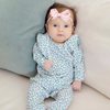 Lila & Hayes: Evelyn Girls' Romper - Holly Holiday