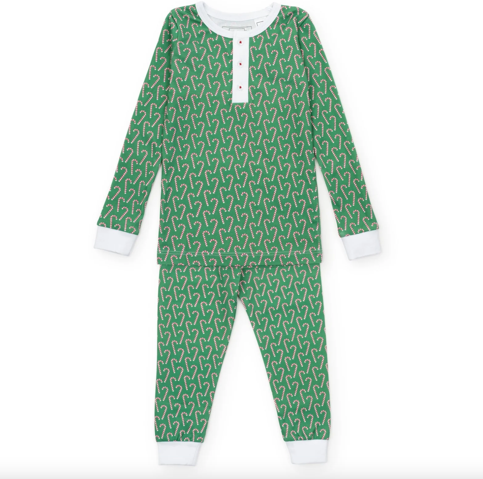 Lila & Hayes: Jack Boys' Pajama Pant Set - Candy Cane Lane