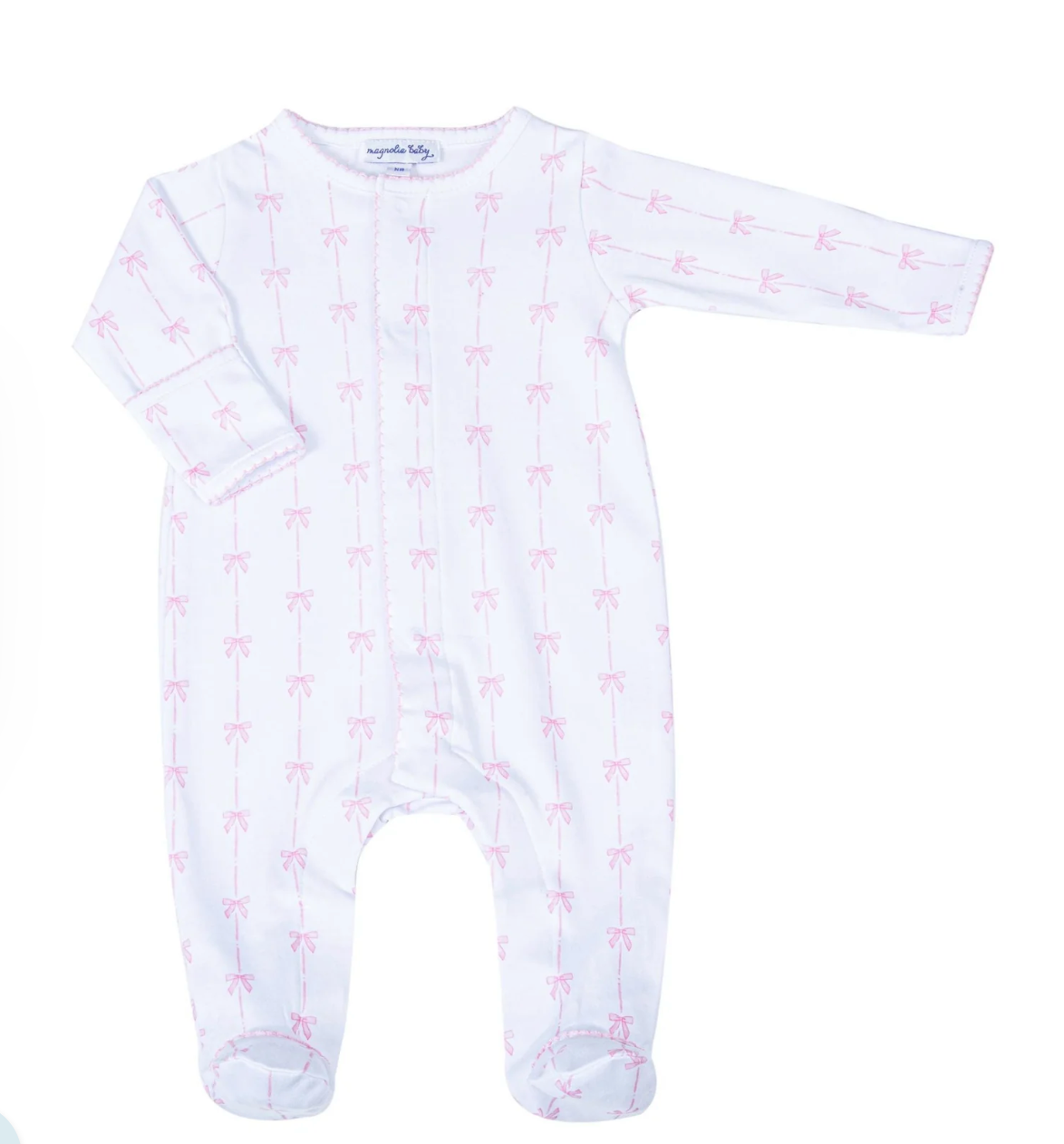 Magnolia Baby: Amelia's Classics Footie - Pink