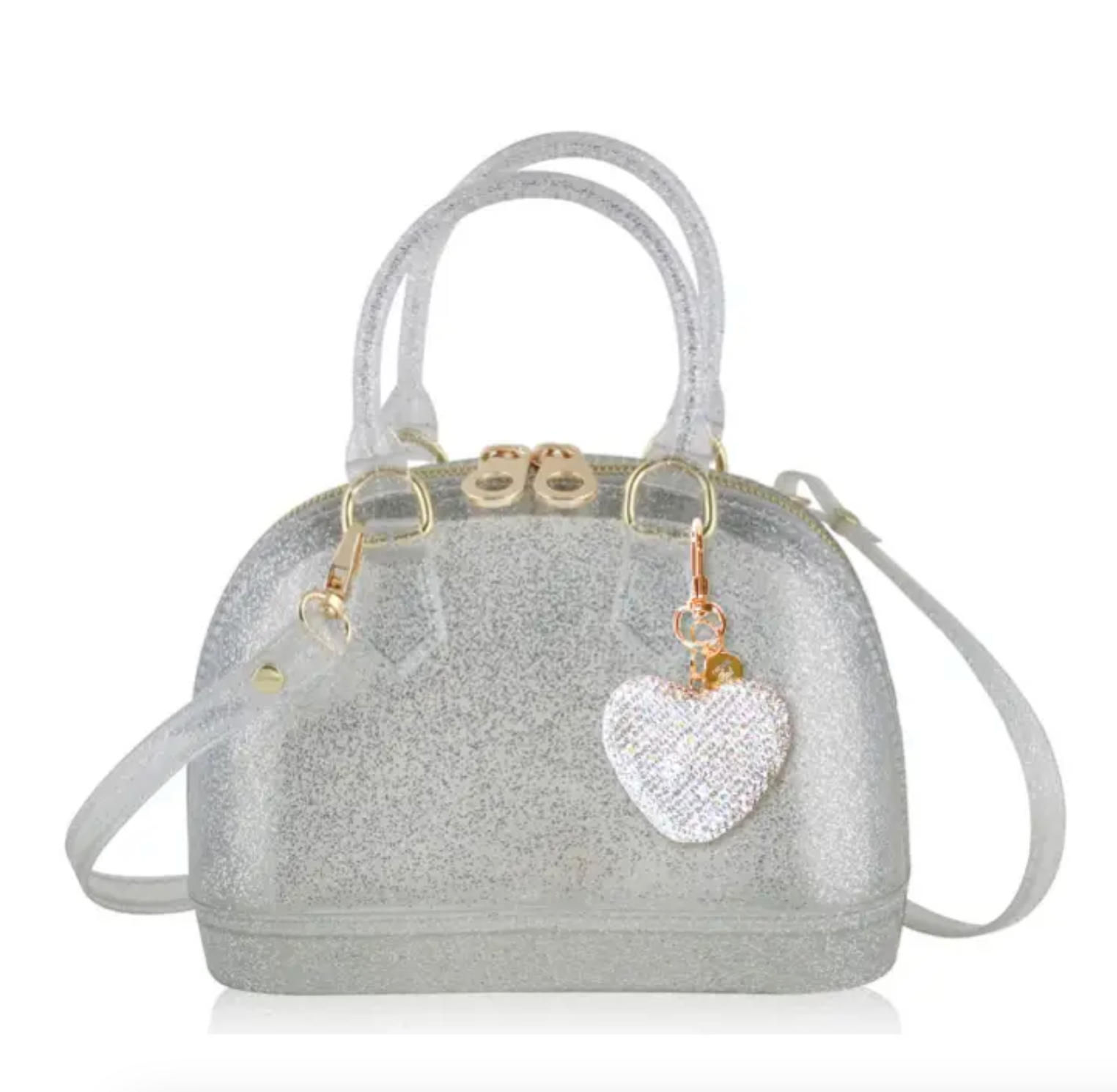 Carrying Kind:  Cate Follow Your Heart Silver Edition- Silver Sparkle