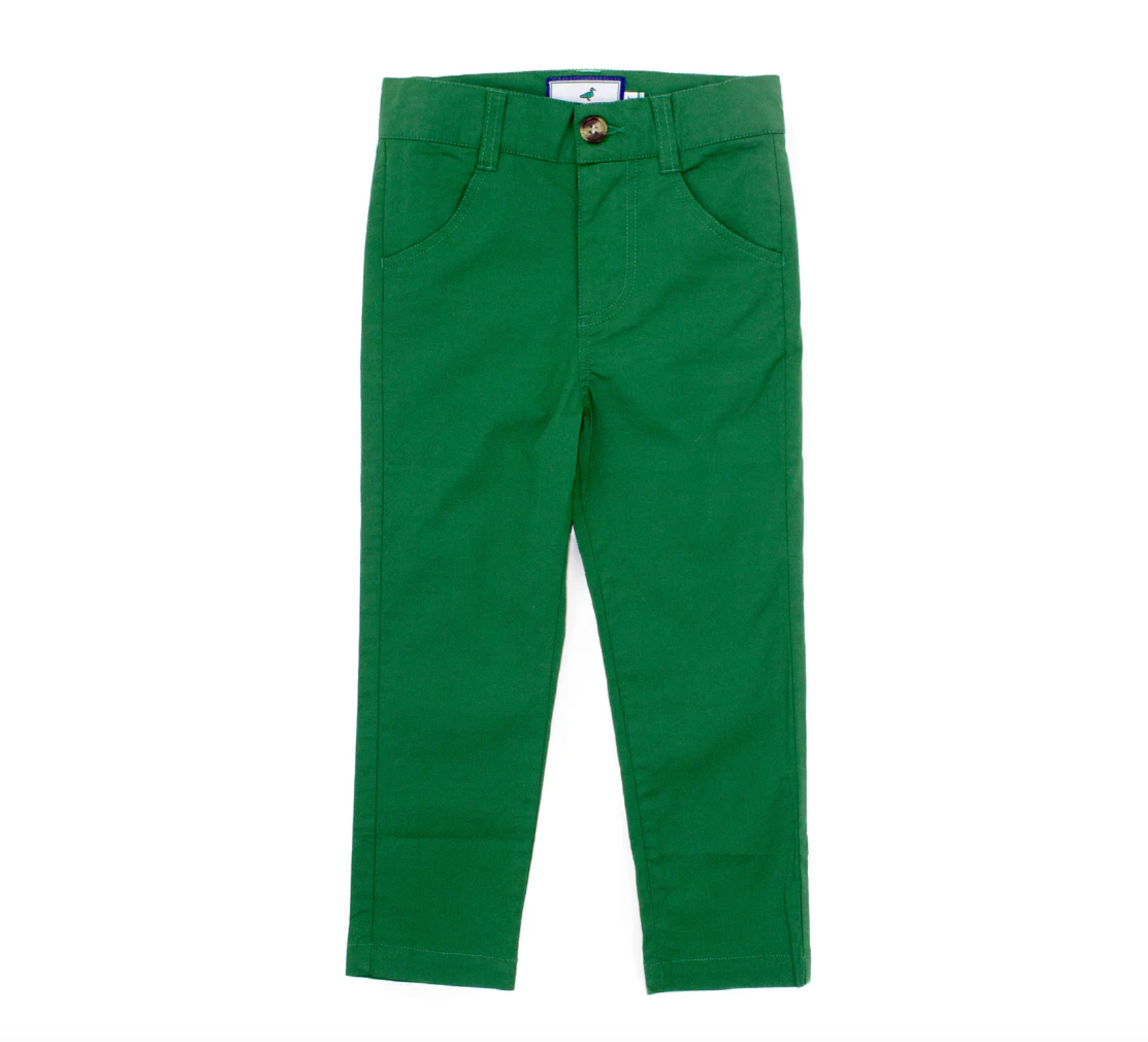 Properly Tied: Boys Charleston Pant Hunter Green
