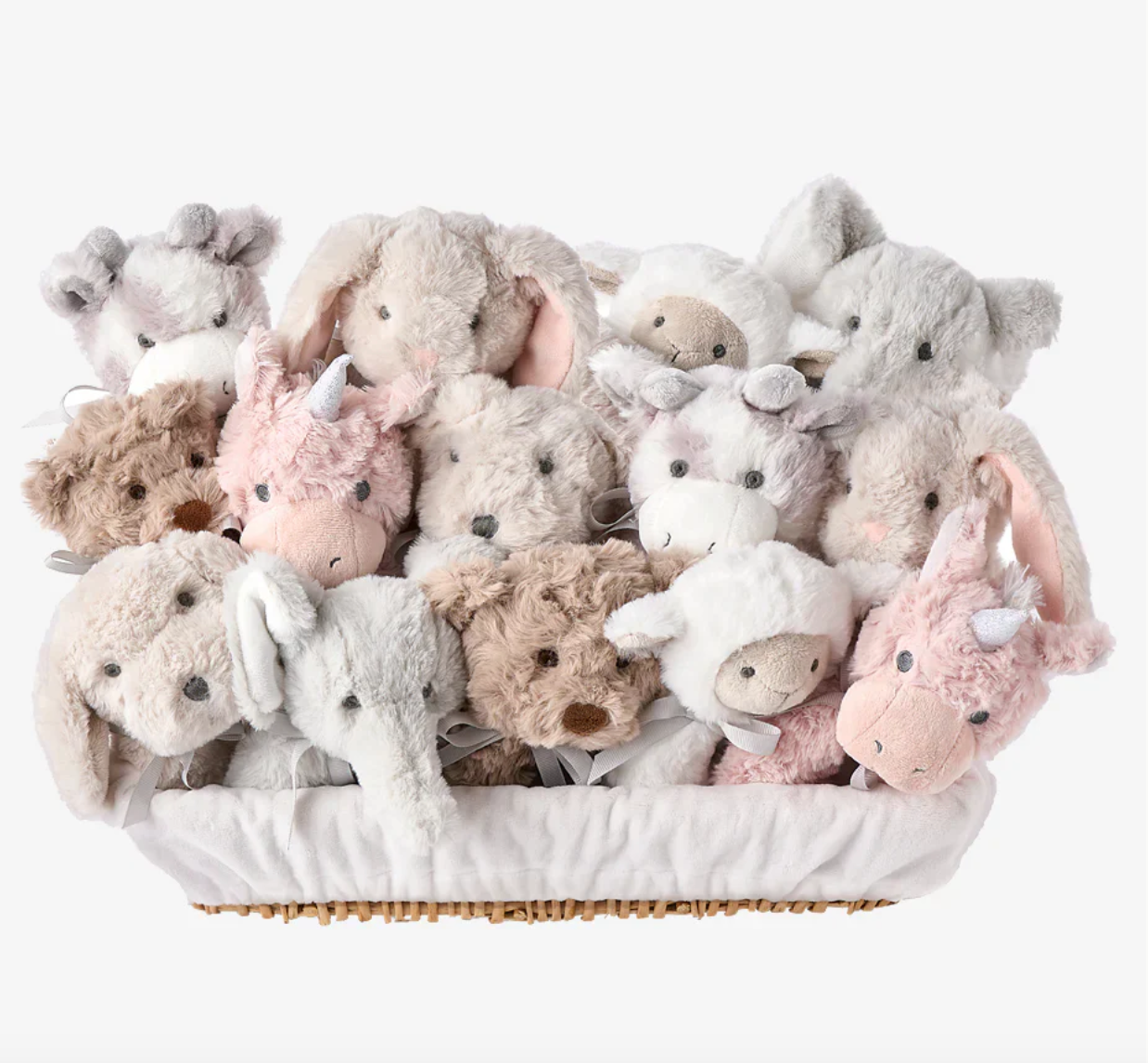 Elegant Baby: Plush Baby Rattles