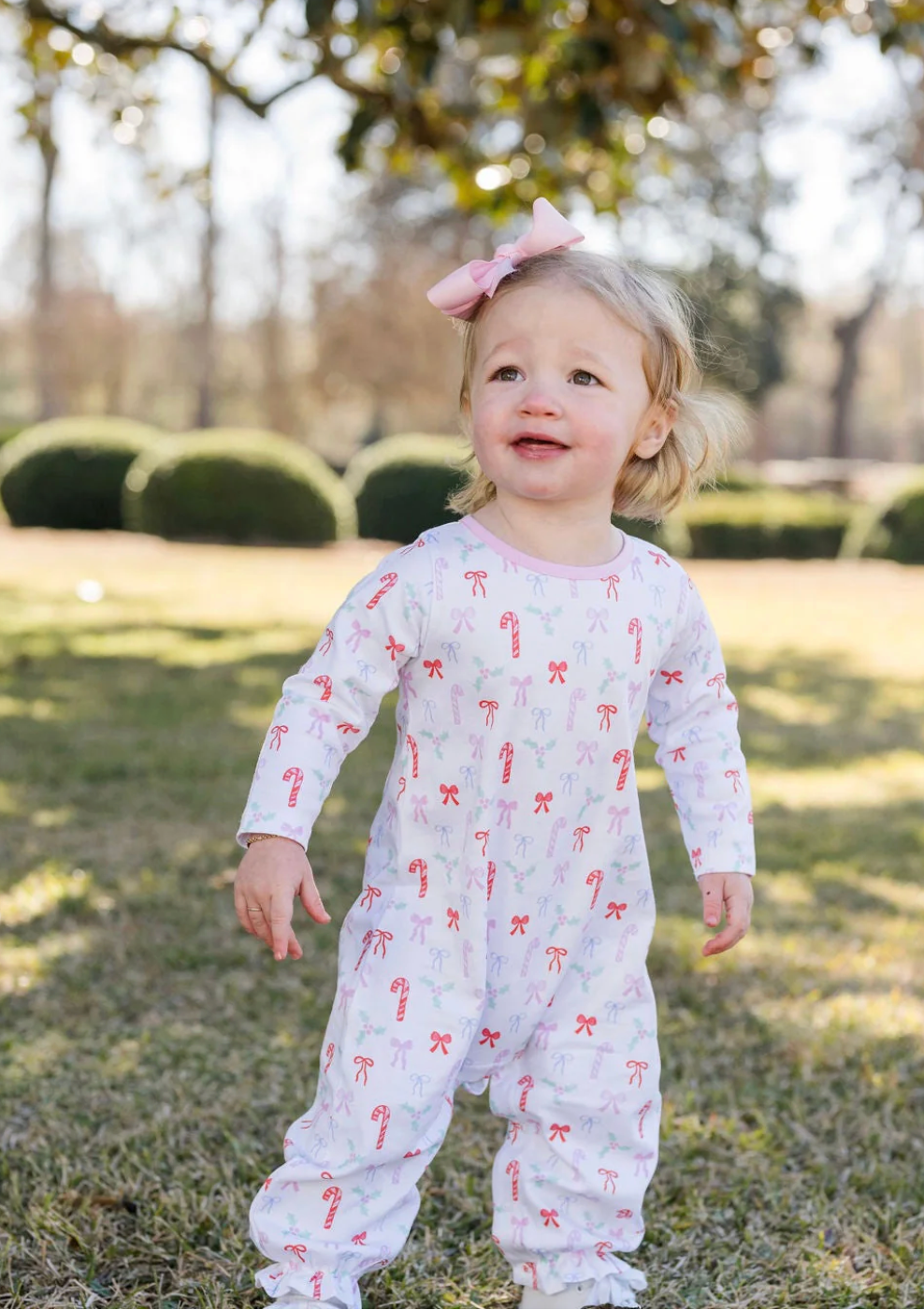 James & Lottie: Piper Long Bubble, Bows & Holly