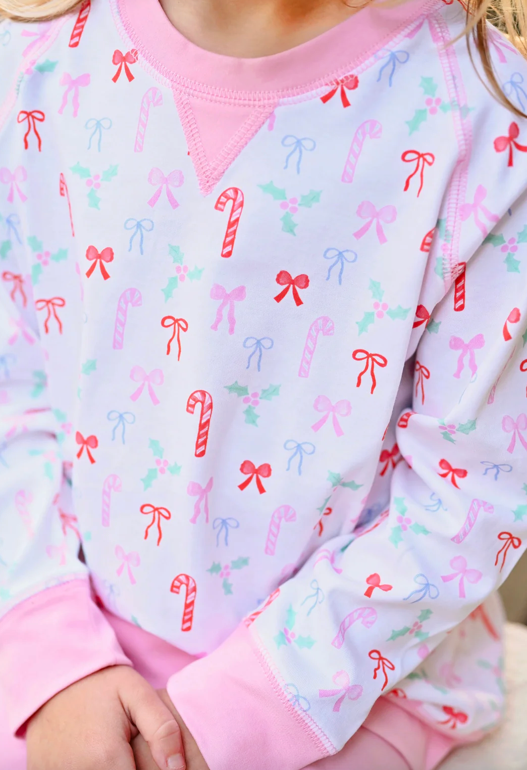 James & Lottie: Sidney Sweatshirt, Bows & Holly