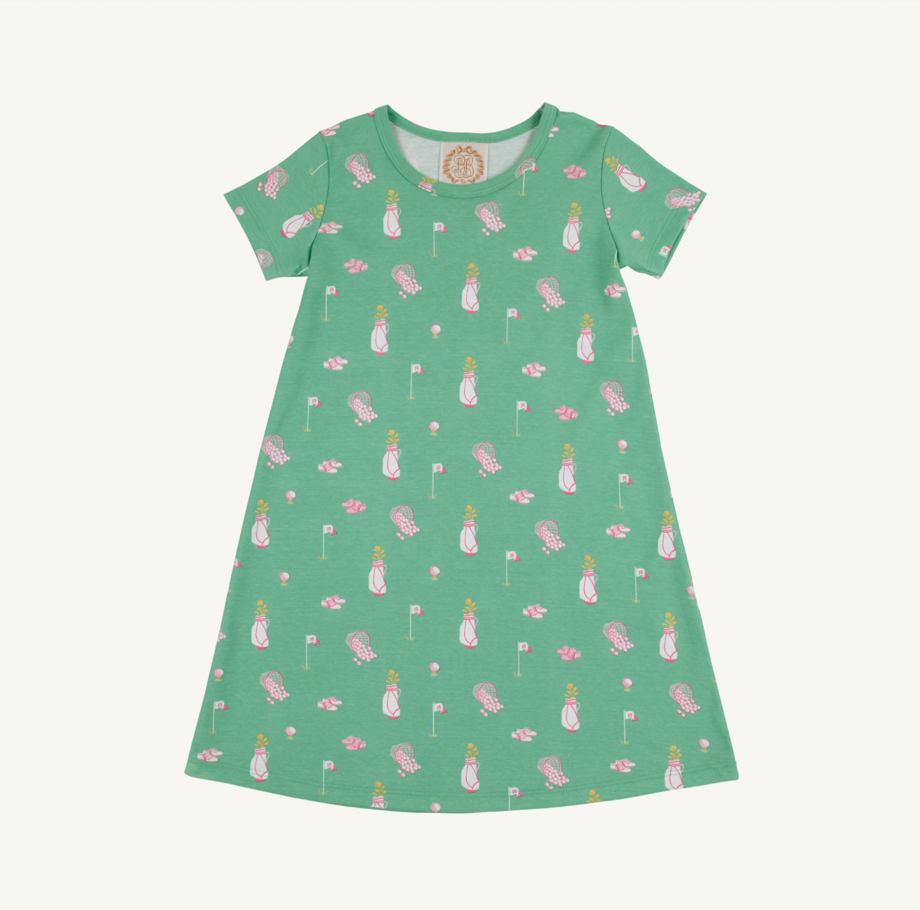 TBBC: Polly Play Dress Short Sleeve - Clubhouse Couture (Pier Party Pink)