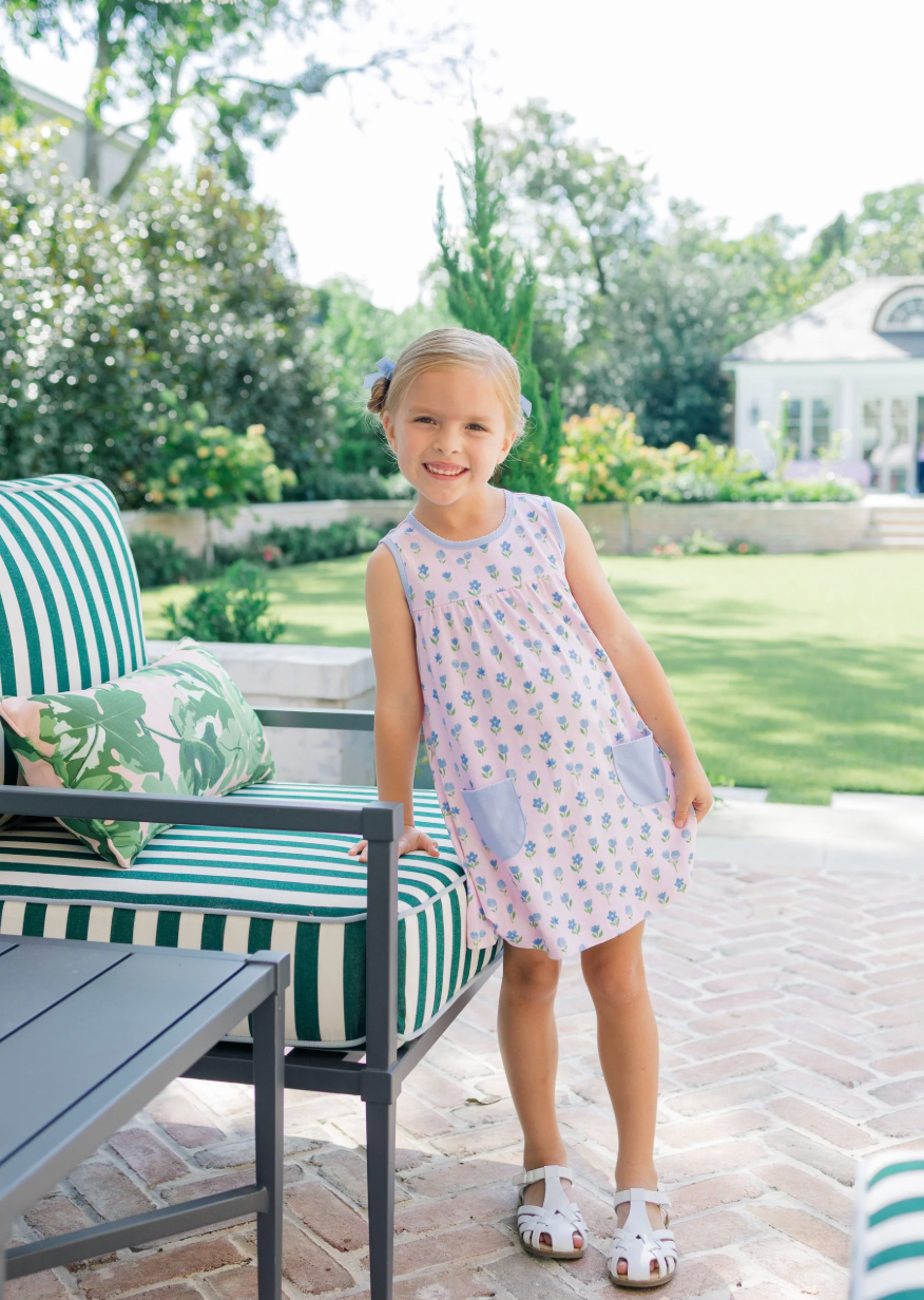 Proper Peony: Gardenia Sleeveless Dress