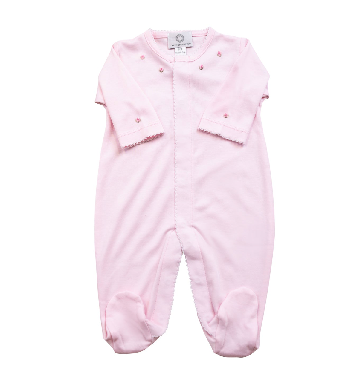 Proper Peony: Proper Pima Footed Pajamas