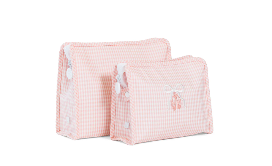 TRVL: ROADIE MEDIUM Zip Pouch - BALLET PINK