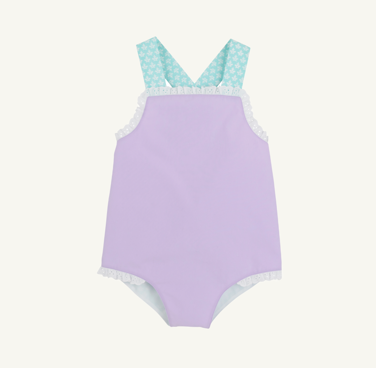 TBBC: Sisi Sunsuit - Broadcloth - Lauderdale Lavender/Dunmore Doo-Dad