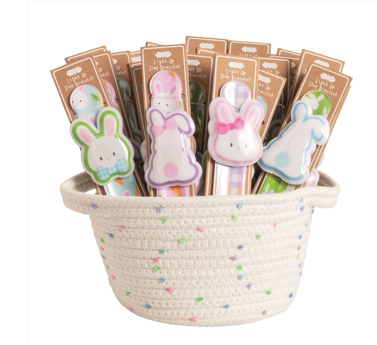 MUD PIE: EASTER LIGHT-UP SLAP BRACELETS