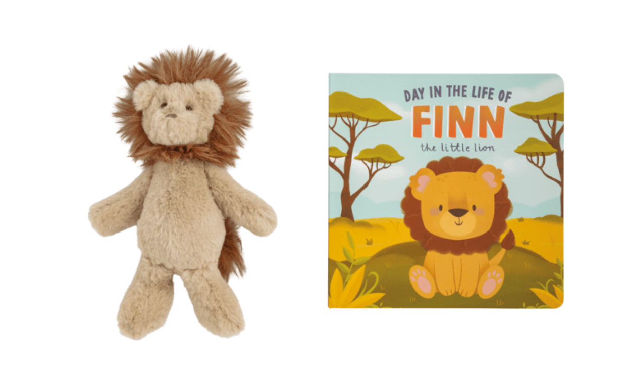 Mud Pie: Plush Lion Book
