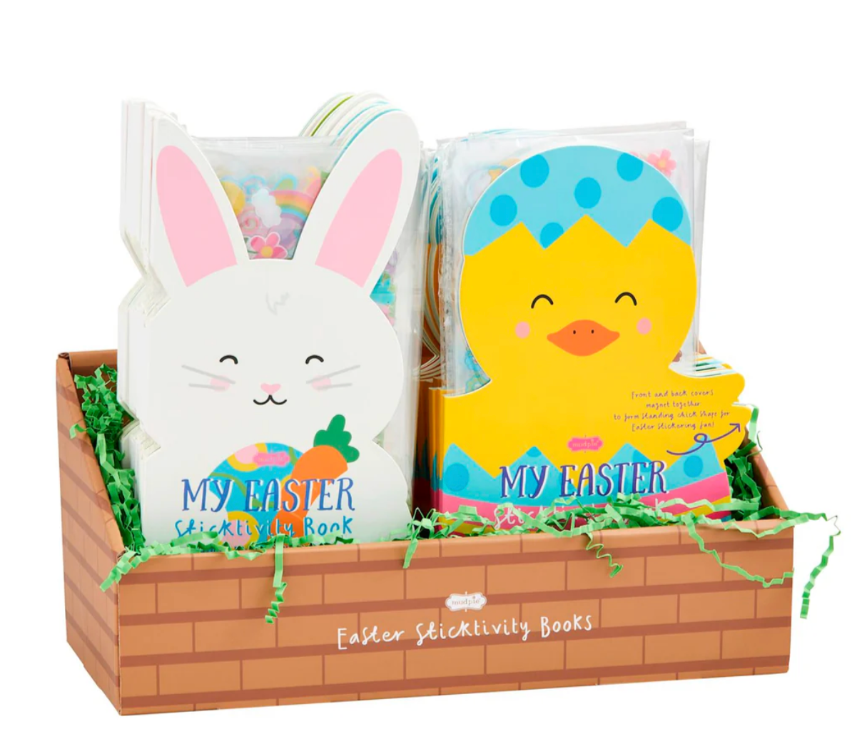Mud Pie:  Easter Sticktivity Books, 2 Assorted