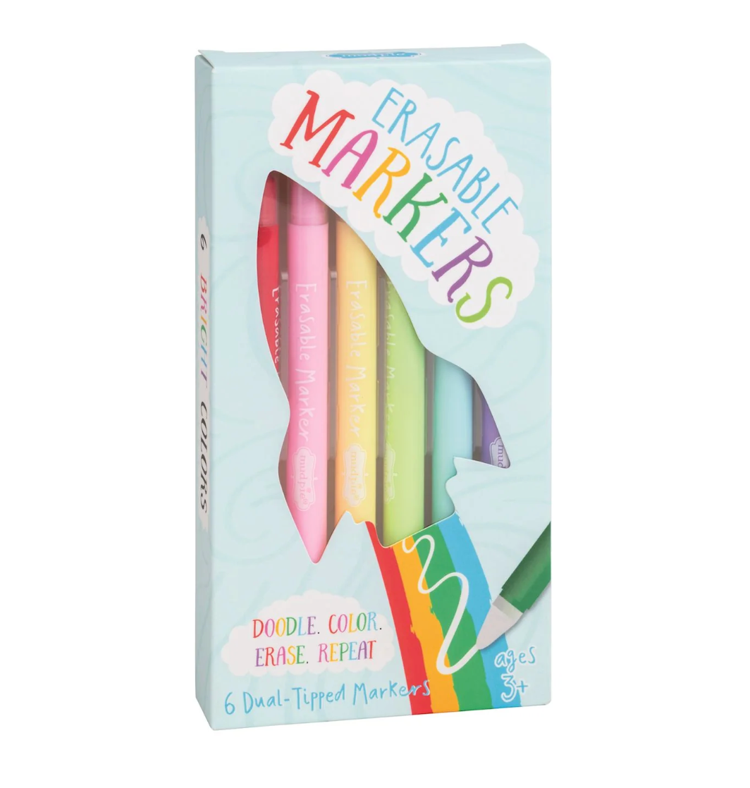 Mud Pie: Rocket Erasable Marker Sets