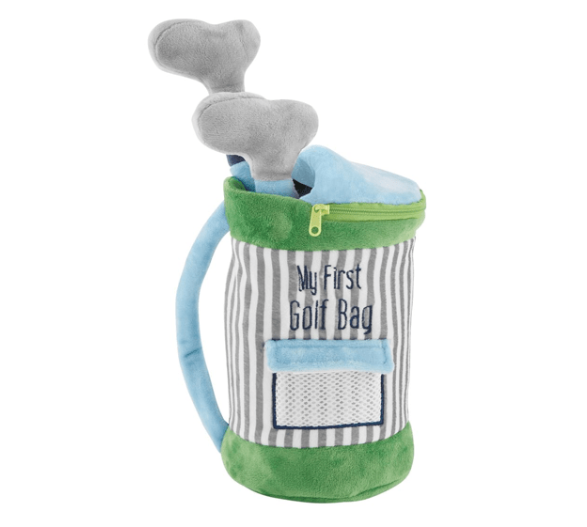 Mud Pie: Golf Bag Plush Toy Set
