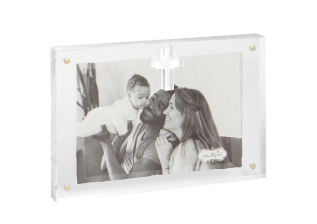 Mud Pie: Horizontal Acrylic Cross Frame