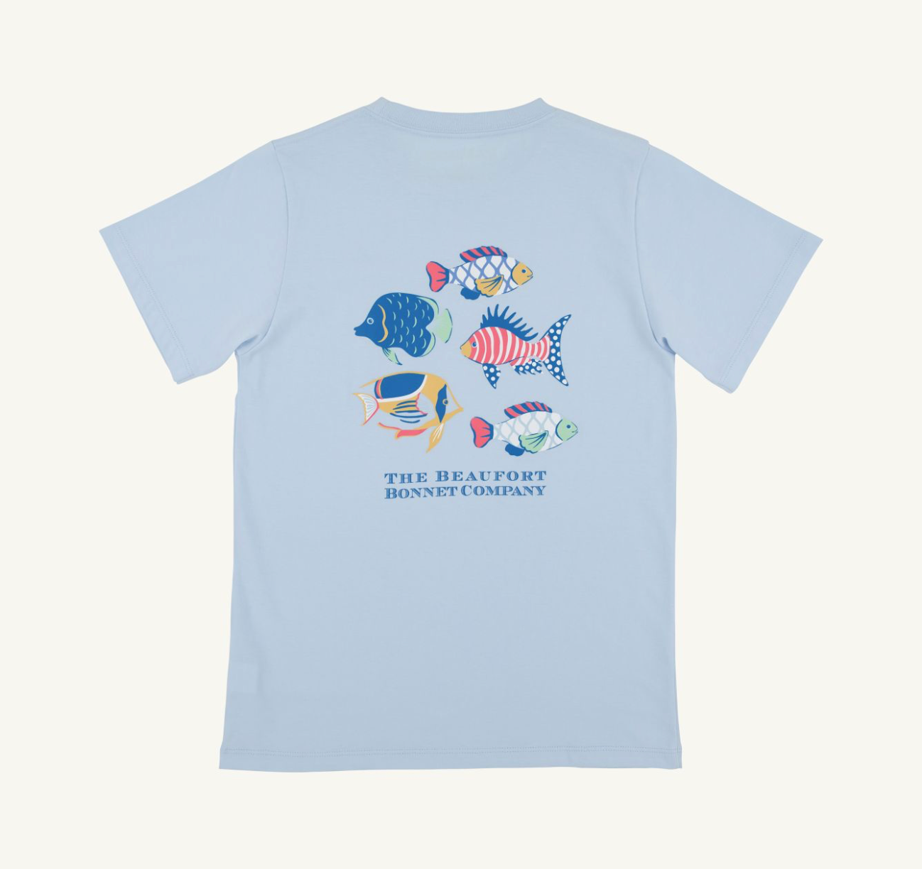 TBBC: Sir Proper's T-shirt - Buckhead Blue/Fish