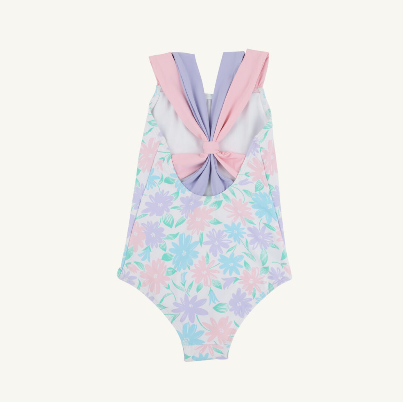 TBBC: Seabrook Bathing Suit - Glastonbury Blooms/Lauderdale Lavender/Palm Beach Pink