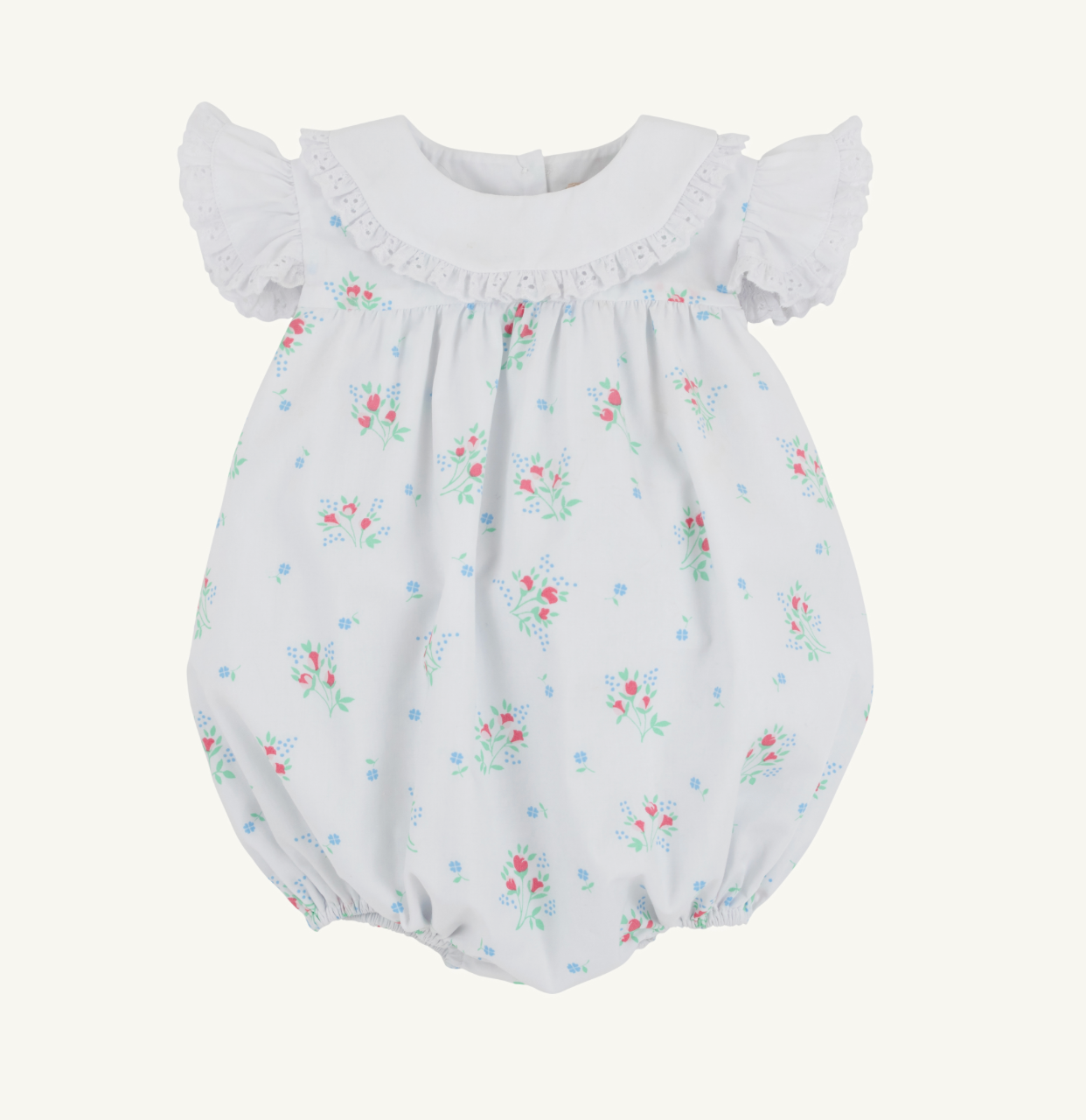 TBBC: Franny Bea Bubble - Lancaster Gate Garden/Worth Ave White